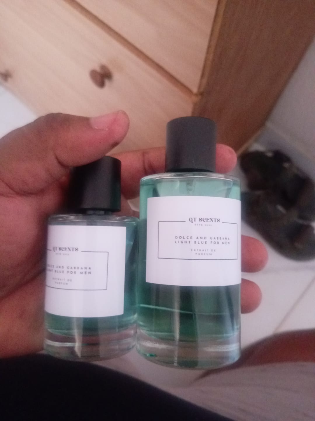 Customer photo review of Inspired by Dolce and Gabbana light blue for men