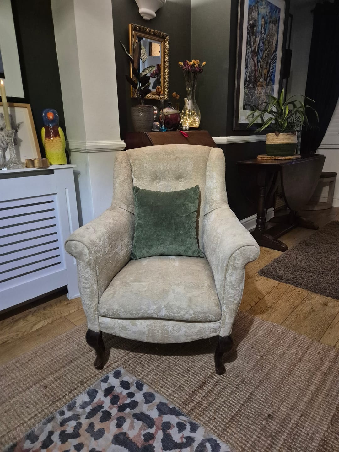 Customer photo review of Fabric Paint -- Mustard Yellow