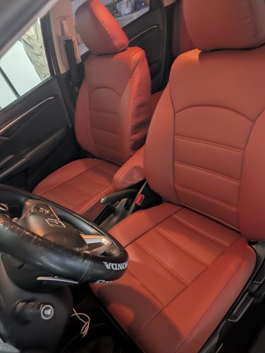 Customer photo review of Premium Custom-Fit Seat Covers