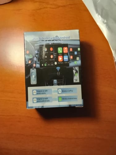 Customer photo review of 2in1 Wireless CarPlay Adapter Android Auto Wired to Wireless Automatic Connection AI Smart Box for All Cars With Wired CarPlay