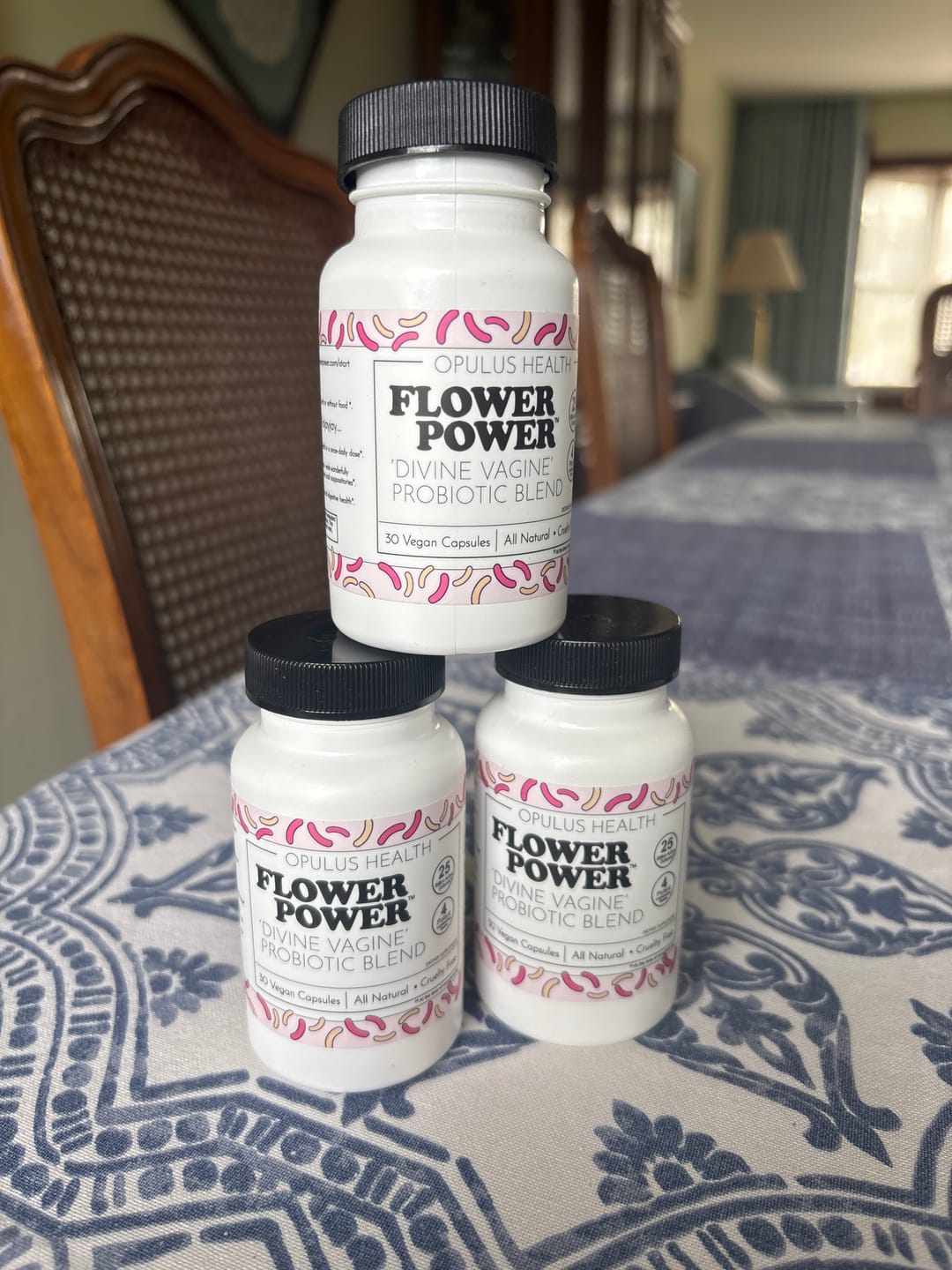 Customer photo review of Flower Power® 'Divine Vagine' Probiotic Blend (30ct/ea)