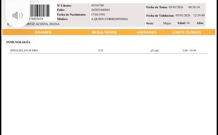 Customer photo review of Nyositol® - Suplemento Premium para SOP, Resistencia a la Insulina y Fertilidad Femenina