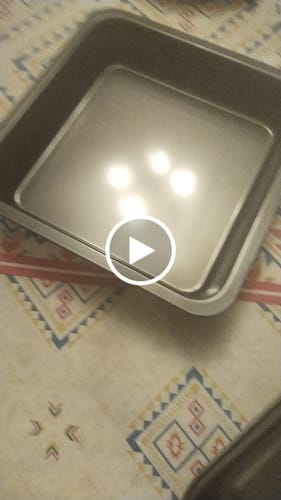 Customer video review of Non Stick Square Baking Tray (KK108)