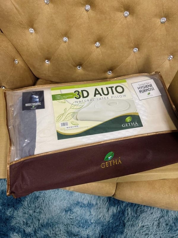 Customer photo review of Getha 3D Auto Latex Pillow