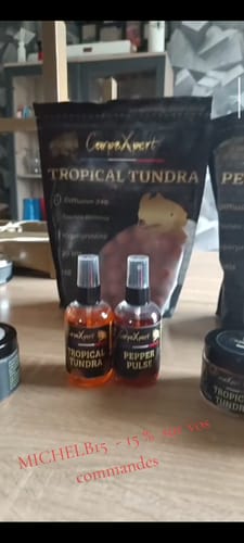 Customer photo review of 🎣 Pack Promo Duo – Tropical Tundra & Pepper Pulse (x3) – Édition Limitée