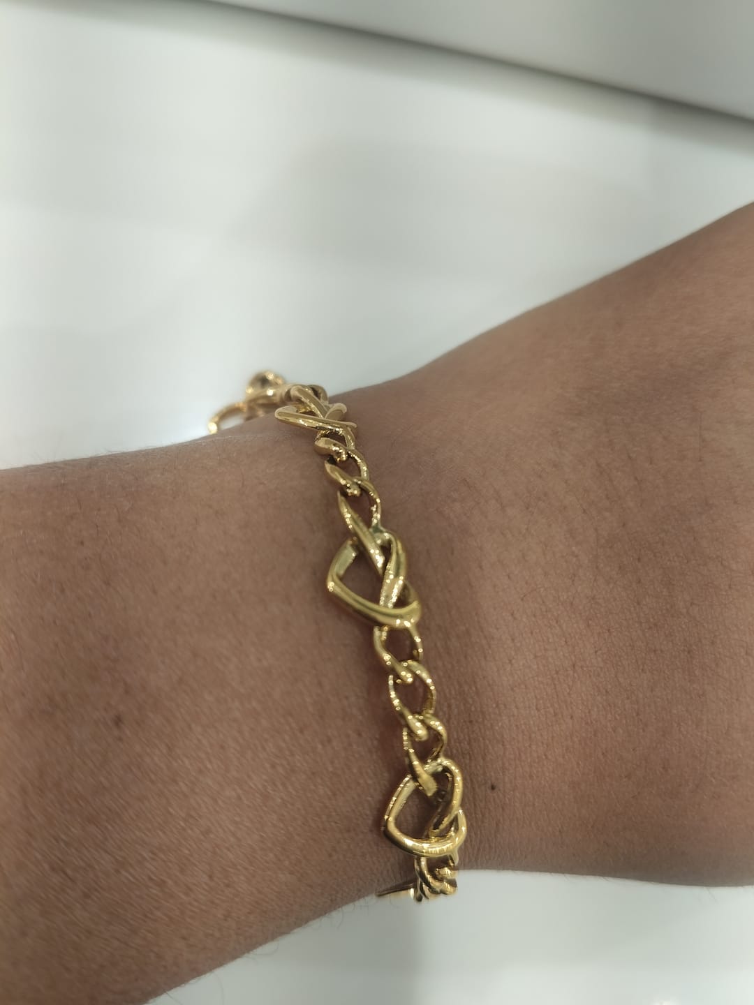 Customer photo review of Tied in Love Bracelet