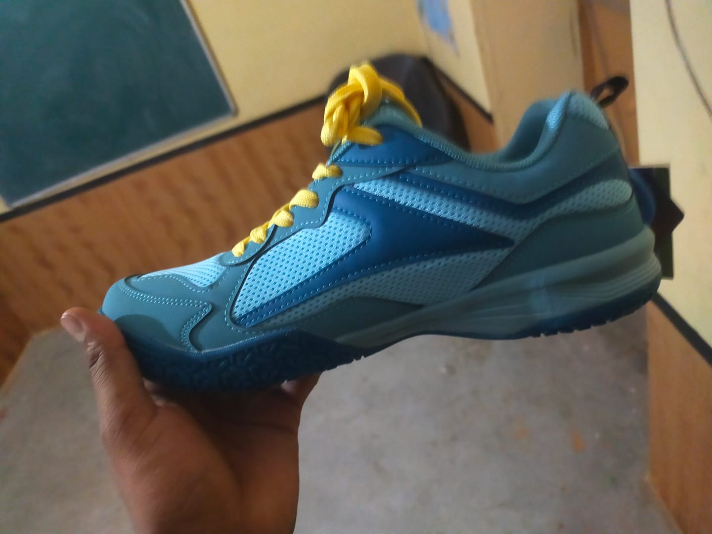 Customer photo review of Bacca Bucci Pickle Series Court Sneakers | OrthoLite Eco Insoles