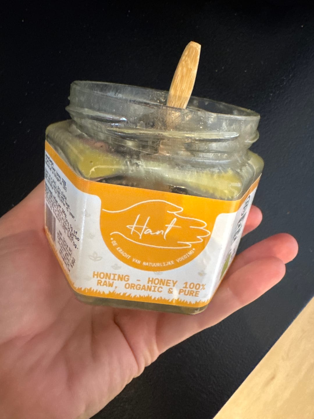 Customer photo review of BIO - Rauwe Honing – Onverhit, Ongefilterd & Puur - 100% EU + GRATIS LEPEL - 500g