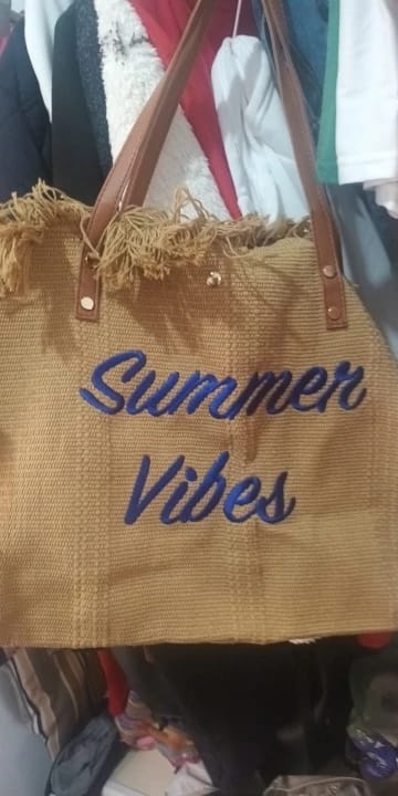 Customer photo review of Sac de Plage Femme Tendance