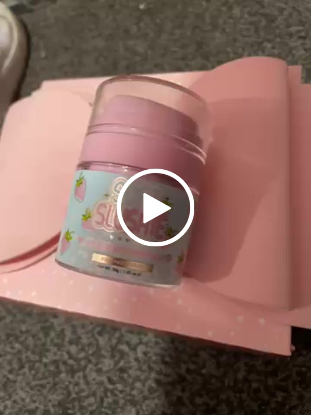 Customer video review of Soft Slushie Slushy Face Cream