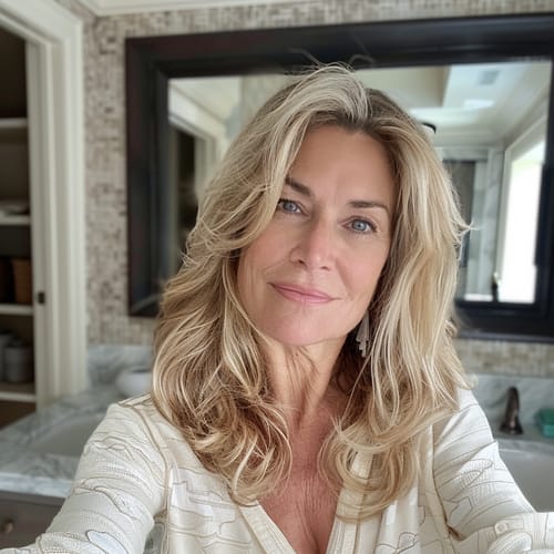 Customer photo review of Strateva Rx All-in-One Age Defying Serum