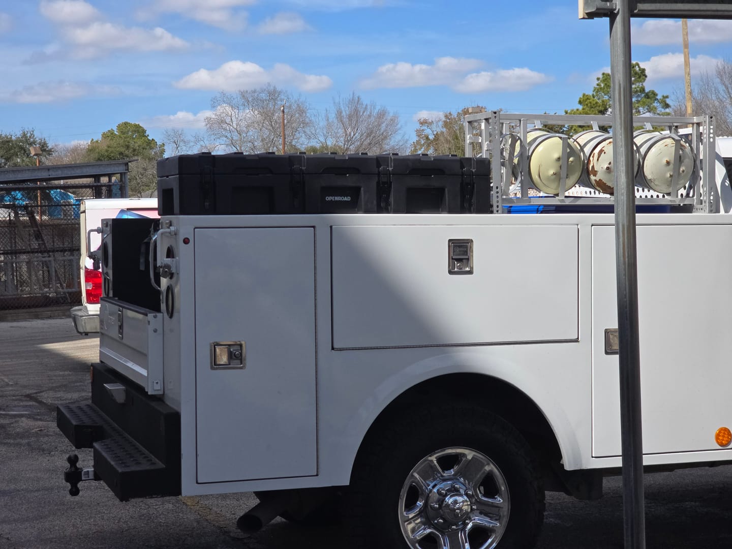 Customer photo review of OPENROAD Camping Storage Case – 102L