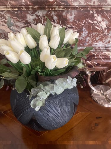 Customer photo review of Tulipes - Blanc (25 Tiges)