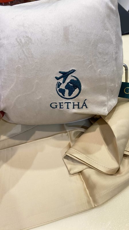 Customer photo review of Getha First Class Travel Latex Pillow