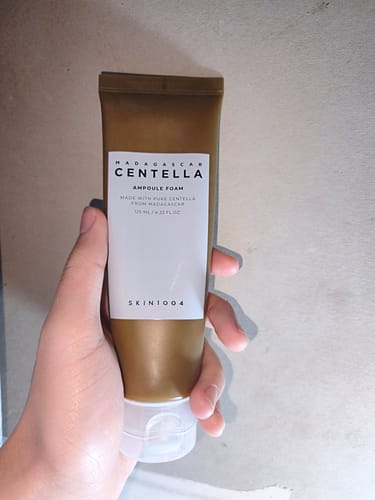 Customer photo review of Madagascar Centella Ampoule Foam