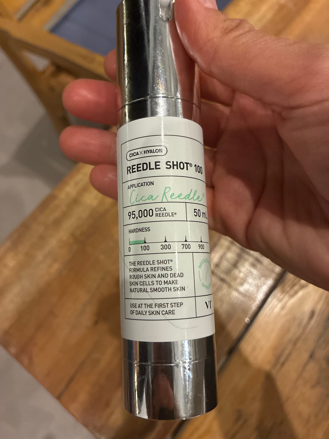 Customer photo review of Serums-būsteris ar mikroadatām VT Cosmetics Reedle Shot 100
