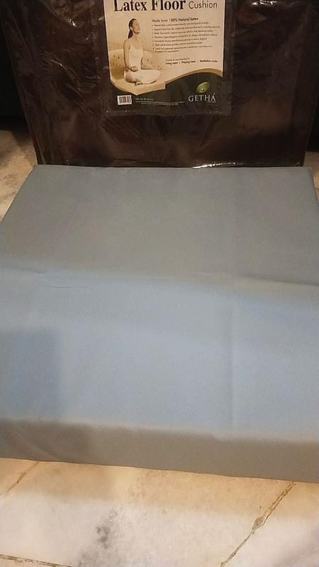 Customer photo review of Latex Floor Cushion