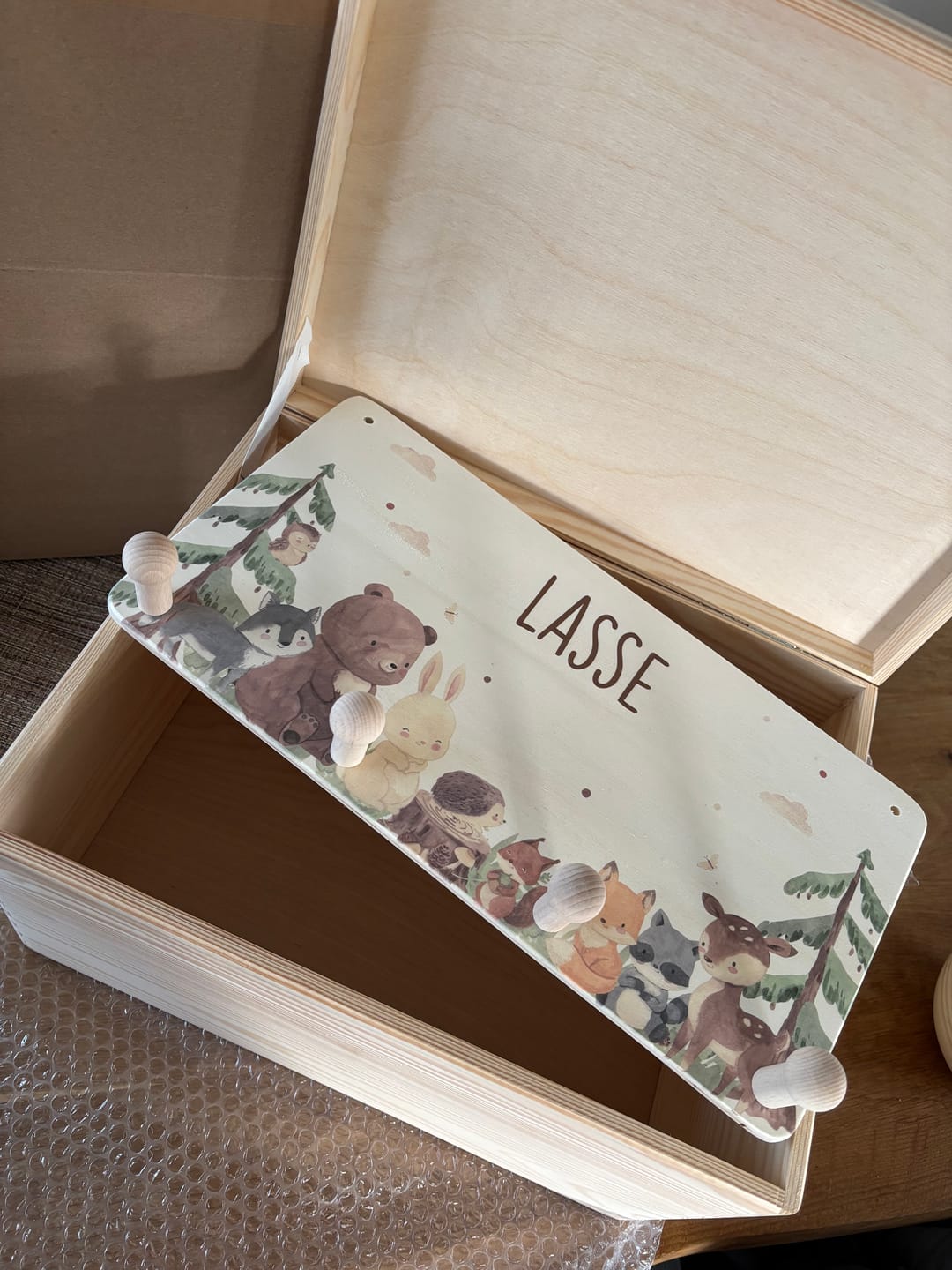 Customer photo review of Waldtiere Sticker – Niedliche Tiermotive für Kinder