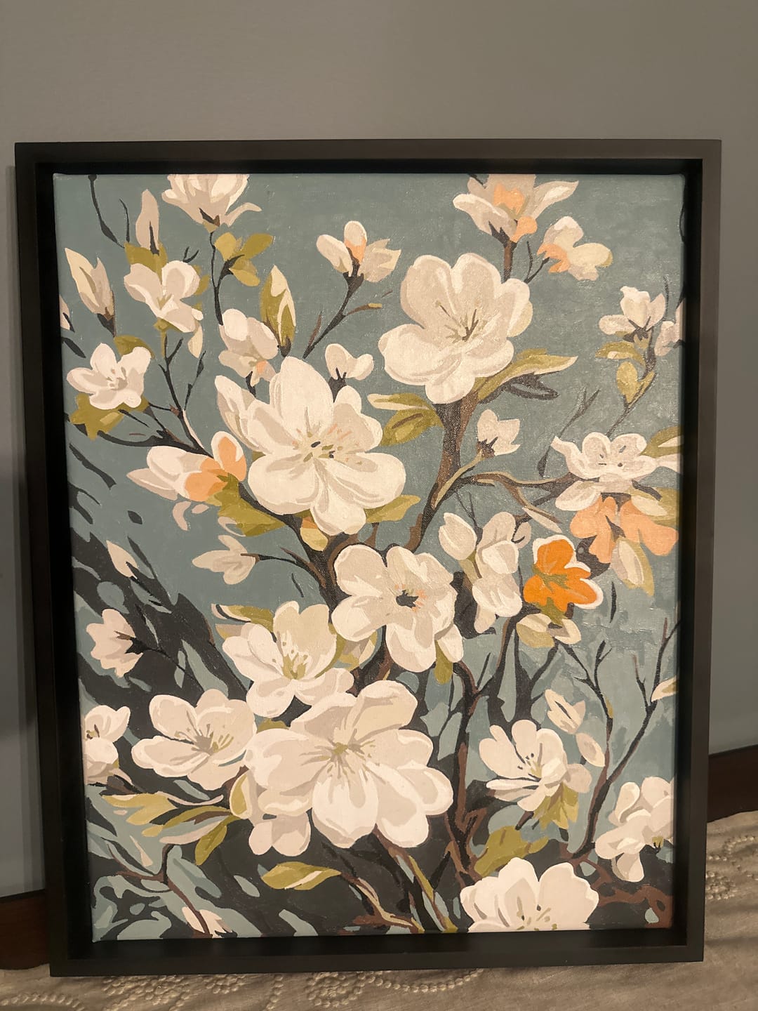Customer photo review of Spring Blossom Tapestry