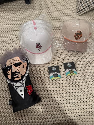 Customer photo review of Flamingo Fairway Hat White