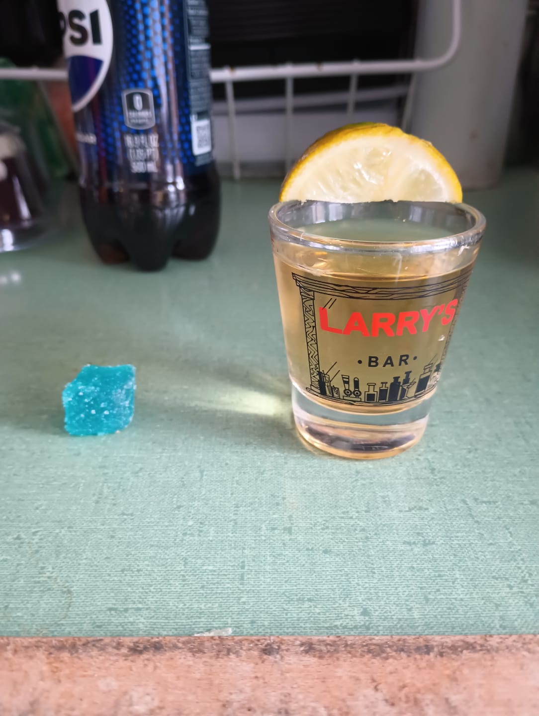 Customer photo review of Bluerazz Rocket D8 Gummies