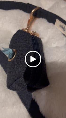 Customer video review of Midnight┃Bouclé Poop Bag Holder