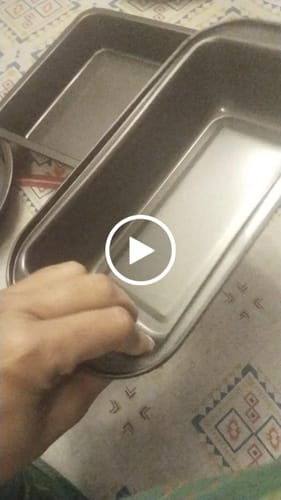 Customer video review of Non Stick Cake Baking Mold - Meduim (KK106B)