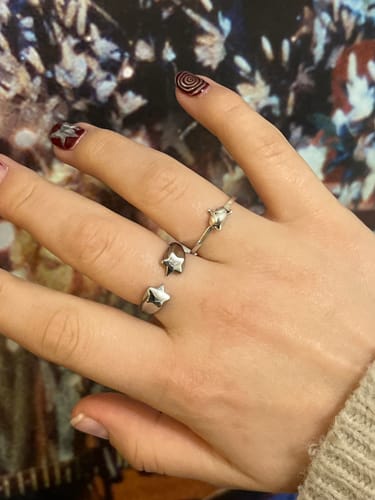 Customer photo review of Double Star Ring