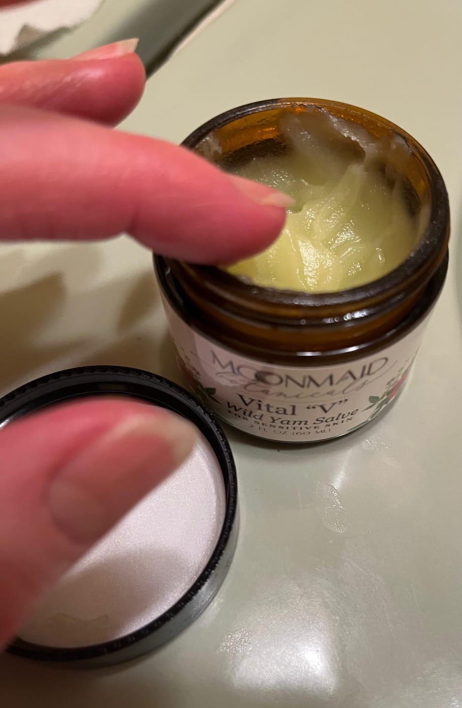Customer photo review of Vital "V" Vulva Wild Yam Salve