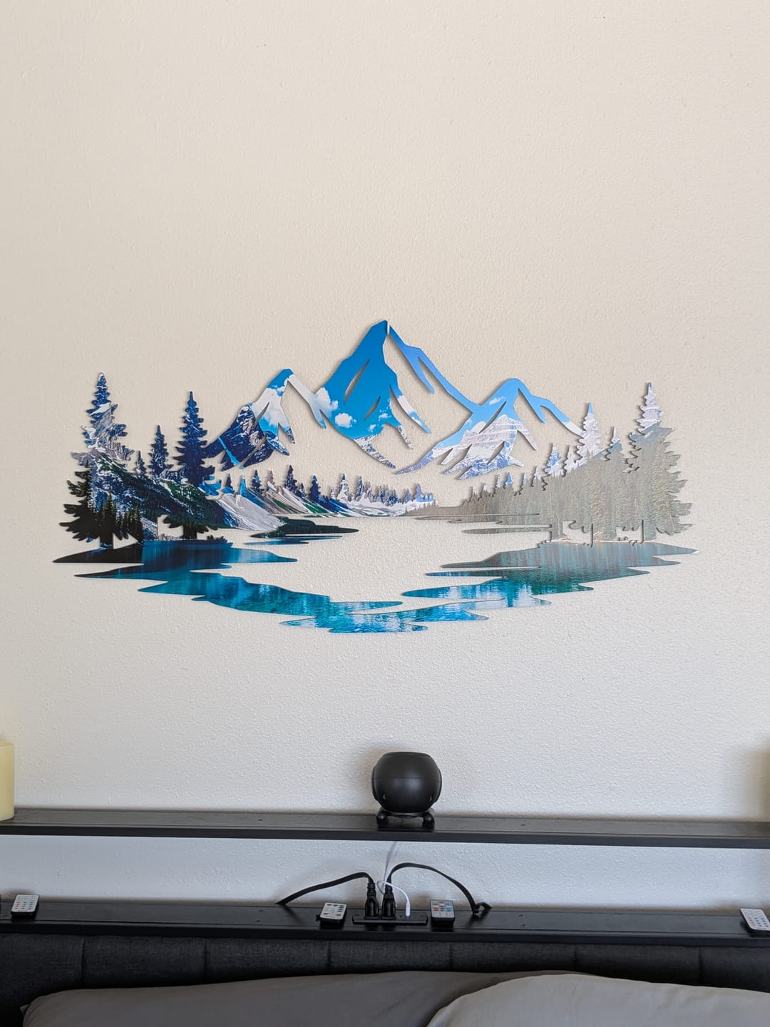 Customer photo review of Banff National Park Printed Wall Art