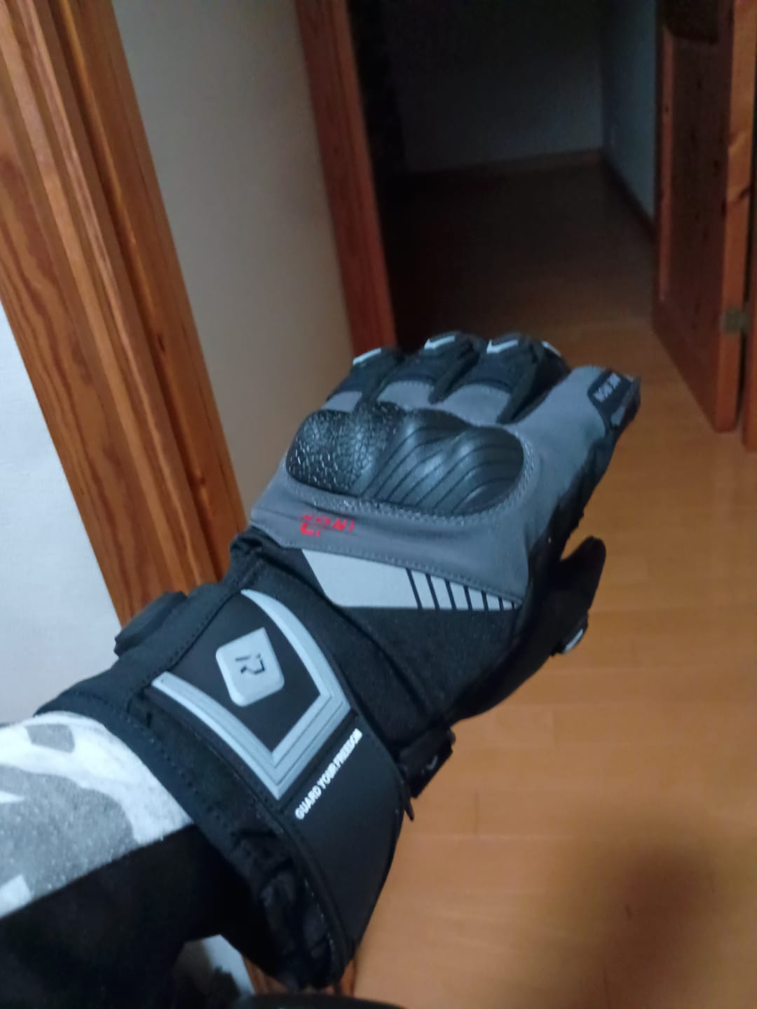 Customer photo review of RIDEIRON 冬用防水 スマート電熱 バイク用グローブ| MG7501H