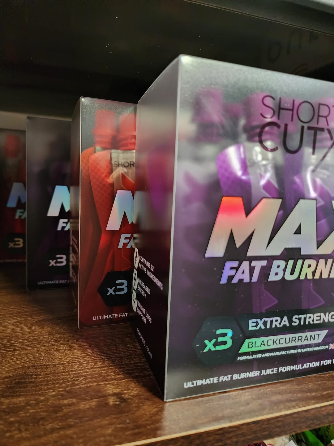 Customer photo review of Shortcutx Max Fat Burner Berry Punch