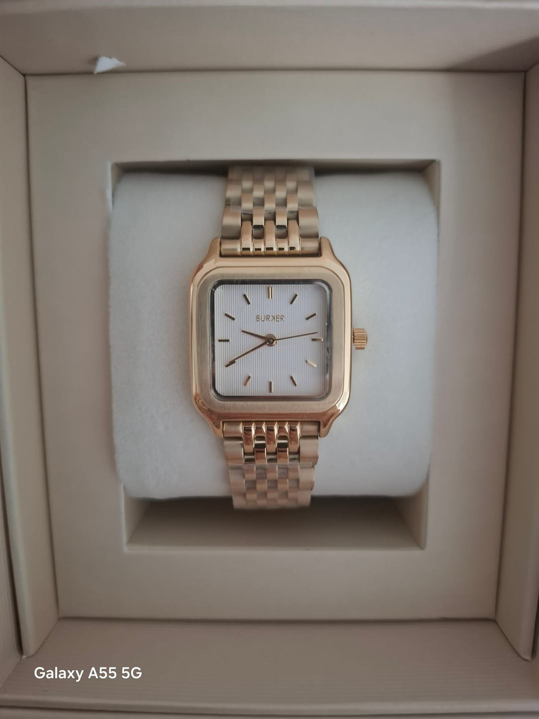 Customer photo review of Macy Gold White