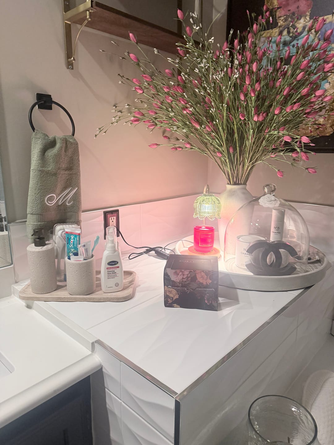 Customer photo review of Face Towels
