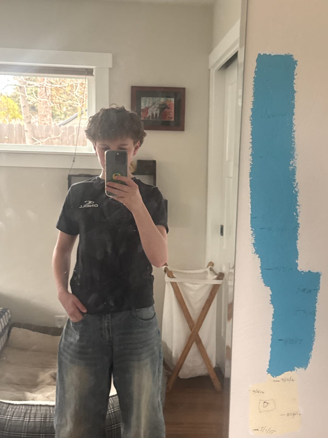 Customer photo review of Washed Baggy Jeans | Inflation Streetwear