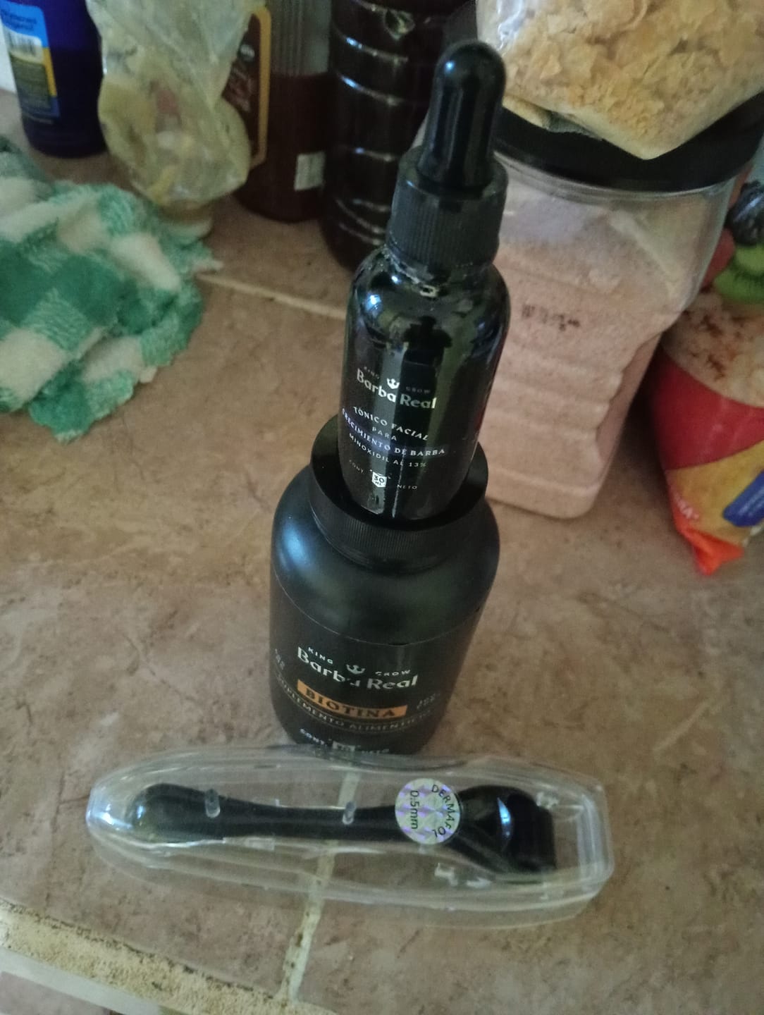 Customer photo review of Kit Enfoque Barba