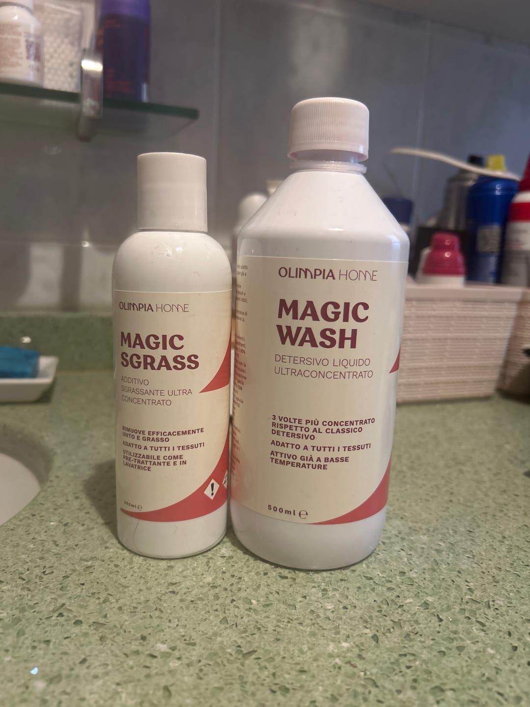Customer photo review of Magic Sgrass - Additivo Sgrassante Ultraconcentrato Ml.200