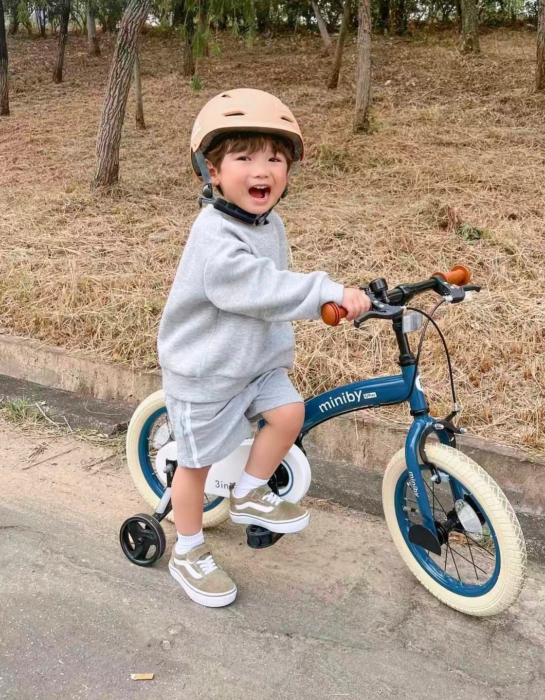 Customer photo review of Qplay Miniby 3-in-1 Kids Bike (14 Inch)