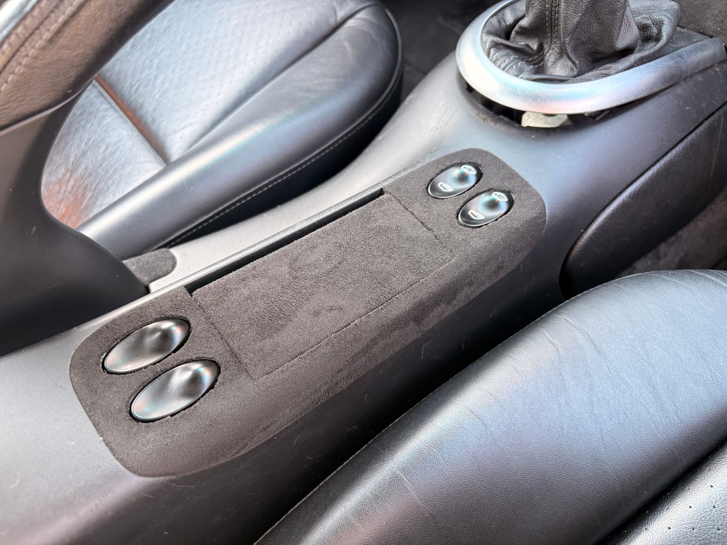 Customer photo review of Automotive Car Interior Wrap Film Black