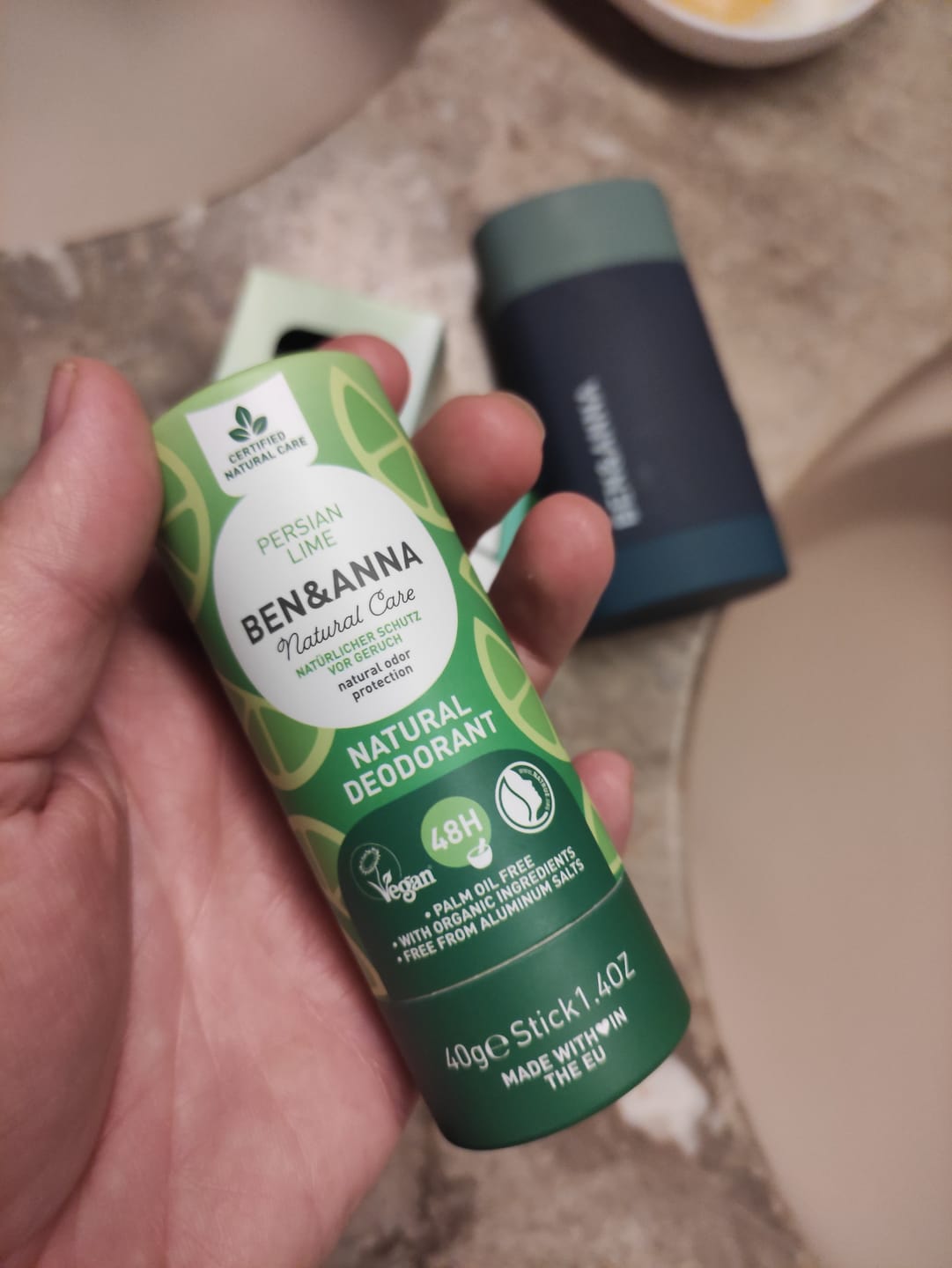 Customer photo review of DEO PAPERTUBE – PERSIAN LIME