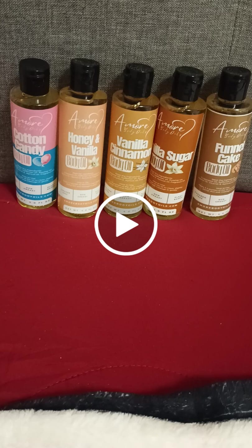 Customer video review of Vanilla Cinnamon - Body Oil