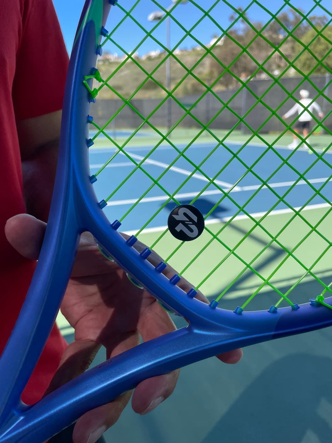 Customer photo review of 2-Pack Combo NEW RTP SHOCKSORB DAMPENER V3 - The only dampener made for pain relief and performance.
