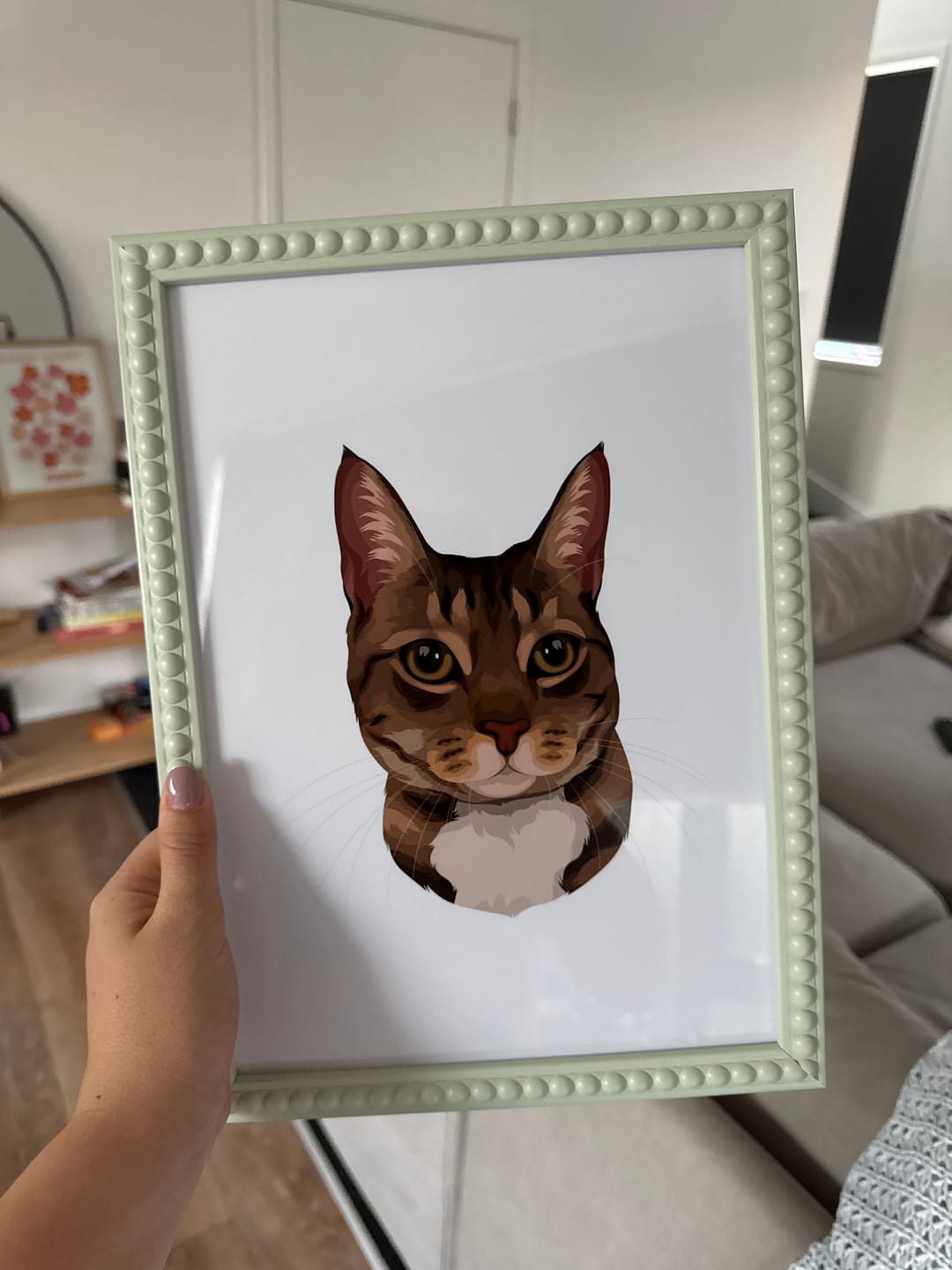 Customer photo review of Pet Portrait