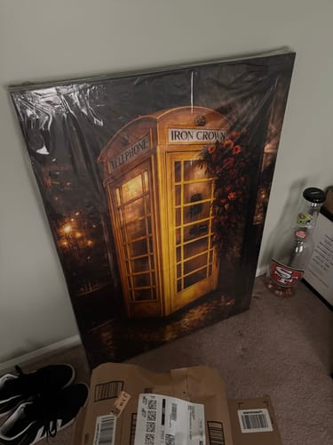 Customer photo review of Create Your Own Canvas Set - Portrait