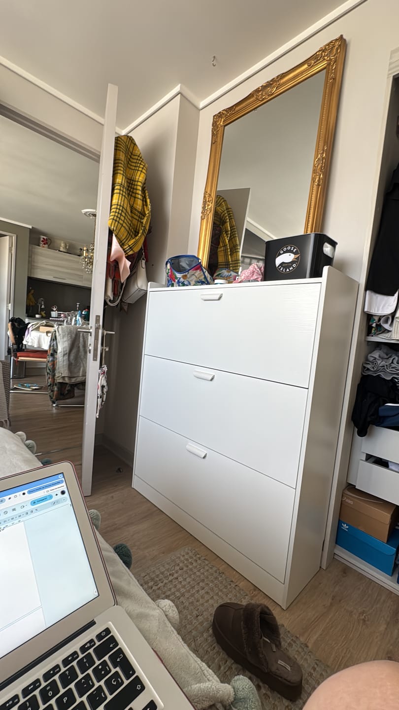 Customer photo review of Zapatera Organizadora VTRIN XXL para 25 pares y tallas grandes hasta 44