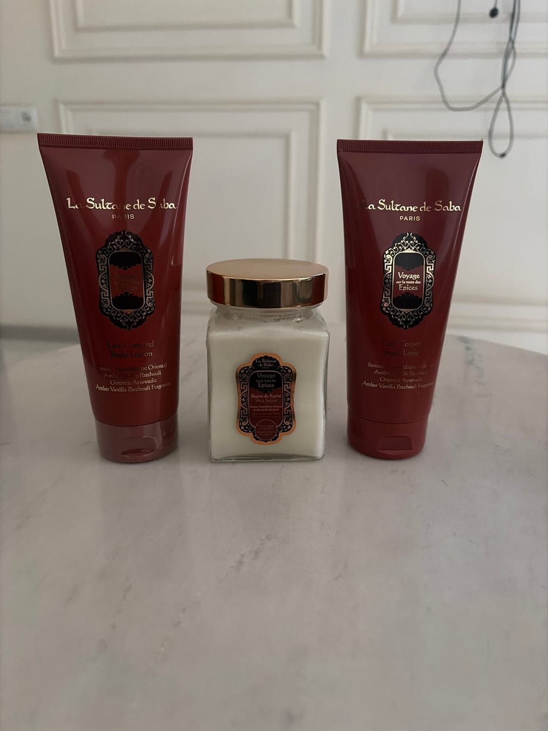 Customer photo review of Body Lotion - Ayurvedic Treatment - Amber Vanilla Patchouli Journey To The Spices Route