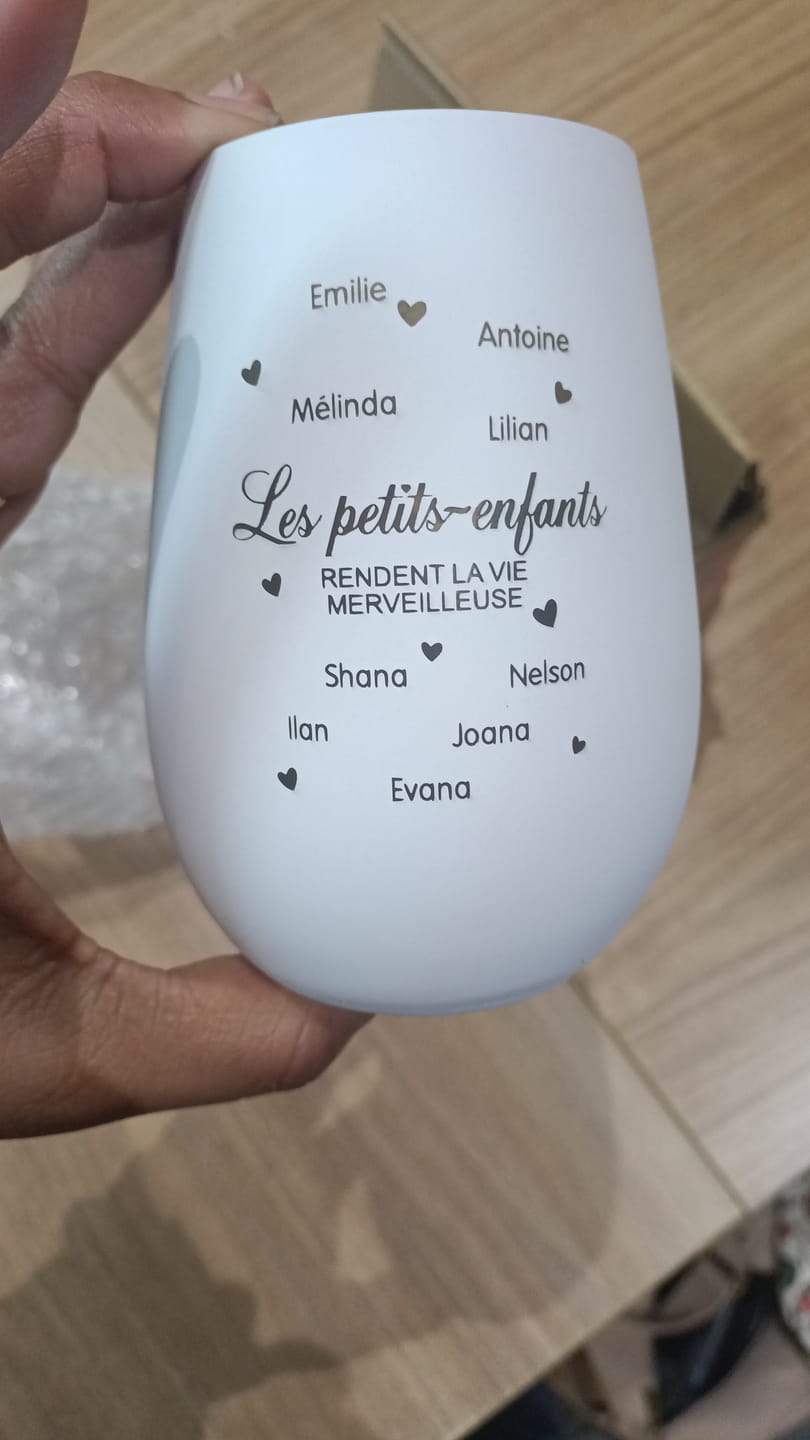 Customer photo review of Les petits-enfants - Grands-parents-Photophore