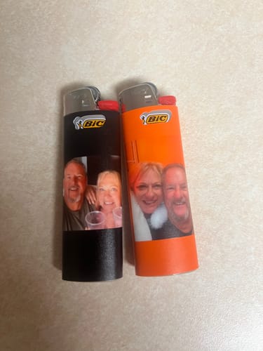 Customer photo review of Custom Lighter Wrap