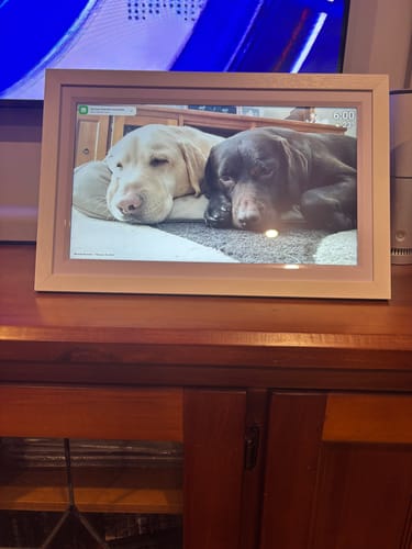 Customer photo review of Digital Photo Frame