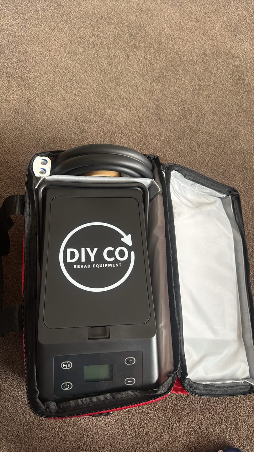 Customer photo review of Ice Compression Machine